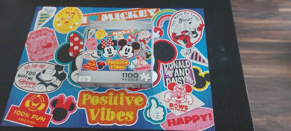 Puzzle Disney 100 4 sztuki