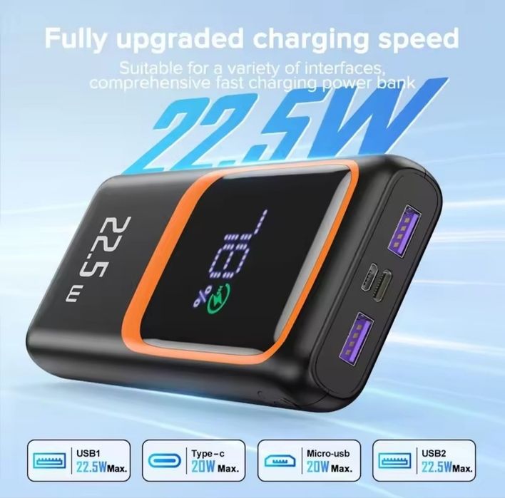 Повербанки Baseus Blade H1 100W  20000 mAh