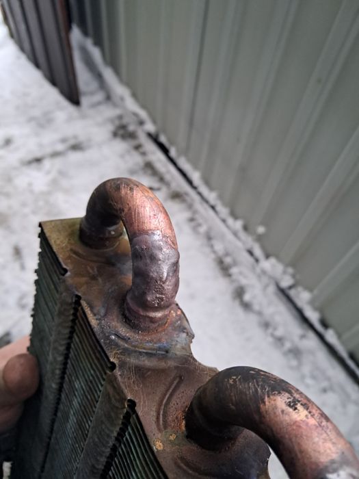 Пайка котлів,мідних  колонок теплообмінників