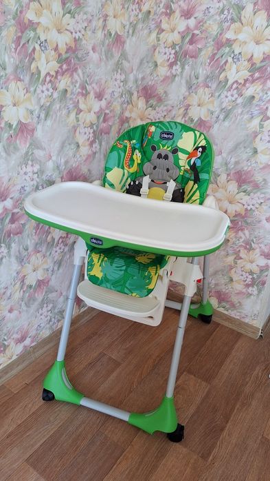 Стілець для годування Chicco Polly 2в1