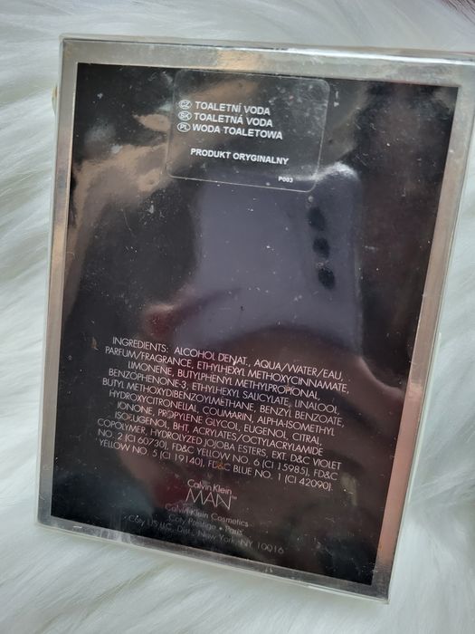 Calvin Klein Man woda toaletowa dla mężczyzn 50ml oryginalne perfumy