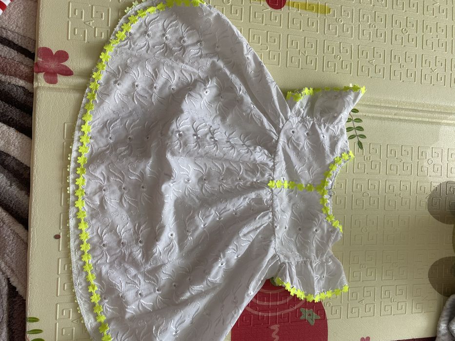 Платячко з панамкою для дівчинки 6-12м