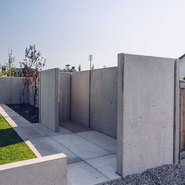 Beton Architektoniczny Ogrodzenie Mur Ogrodzeniowy 160cmx100cm - Różne wymiary i kolory WYSYŁKA