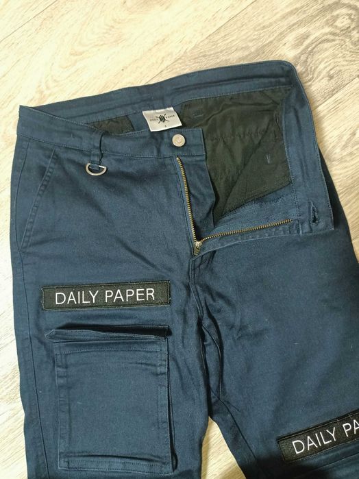Брюки- Карго XS-S размер Daily Paper Corduroy Black