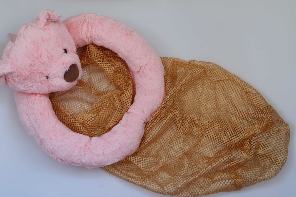 Органайзер для игрушек подвесная корзина для игрушек мишка плюшевый