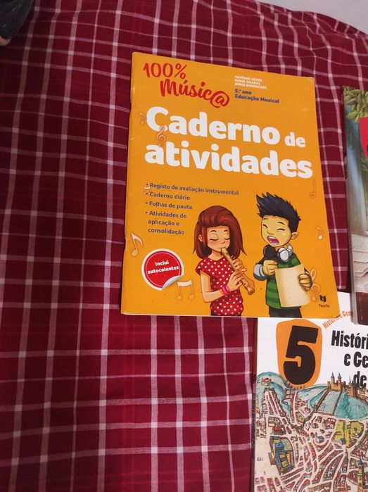 Vendo livros fichas 5 ano