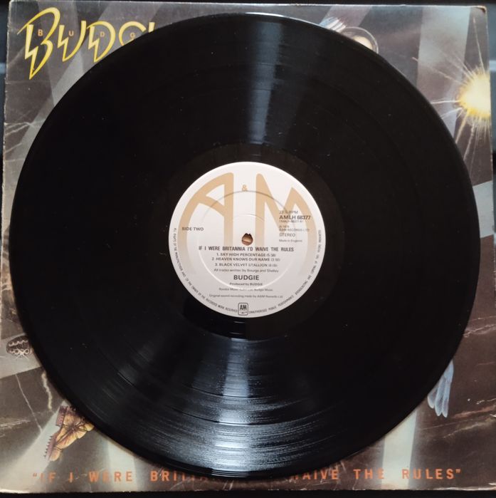 Vinil LP Budgie -  If I Were Brittania I'd Waive the Rules