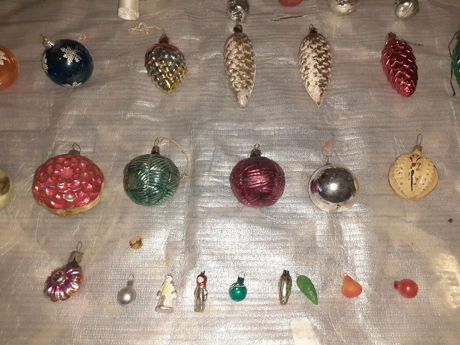 Ёлочные игрушки СССР