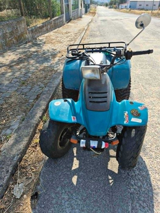Moto 4 Suzuki LT 160 com matrícula + reboque