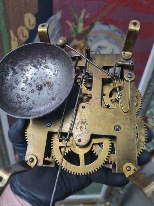 Stary Wiszący Zegar Junghans