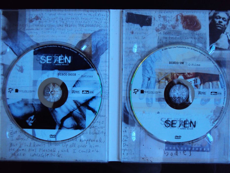 Vendo DVD "7 Pecados Mortais" edição especial