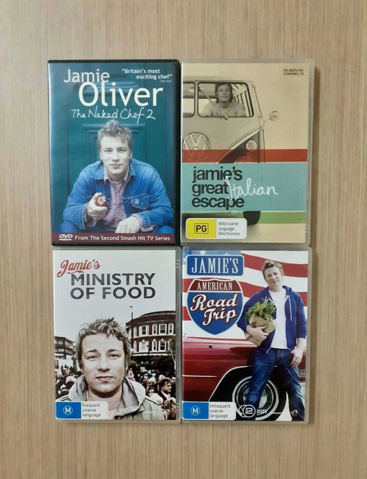 Jamie Oliver (4x DVD)