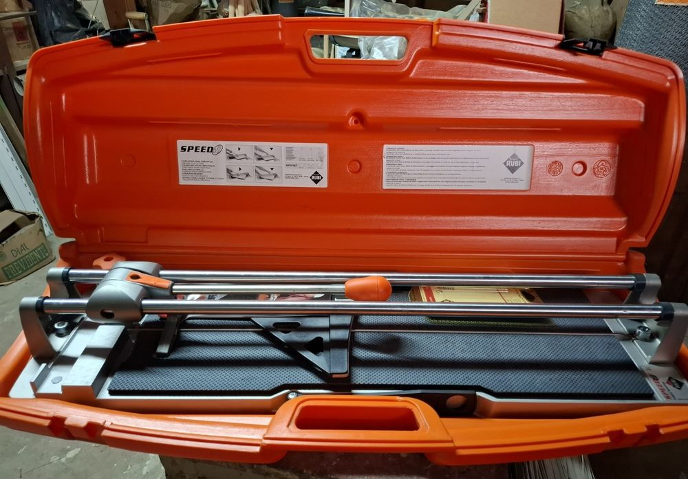 1 Máquina de cortar azulejos 62 cm, Speed 62 - Rubi com Caixa (como n
