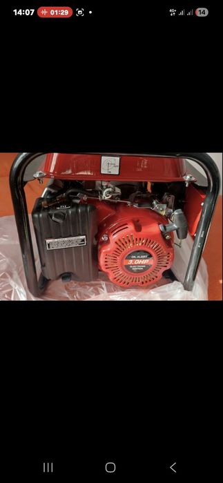 Генератор Kw 2500/1f.  1.7-2.3кВт бензиновий электрогенератор купить