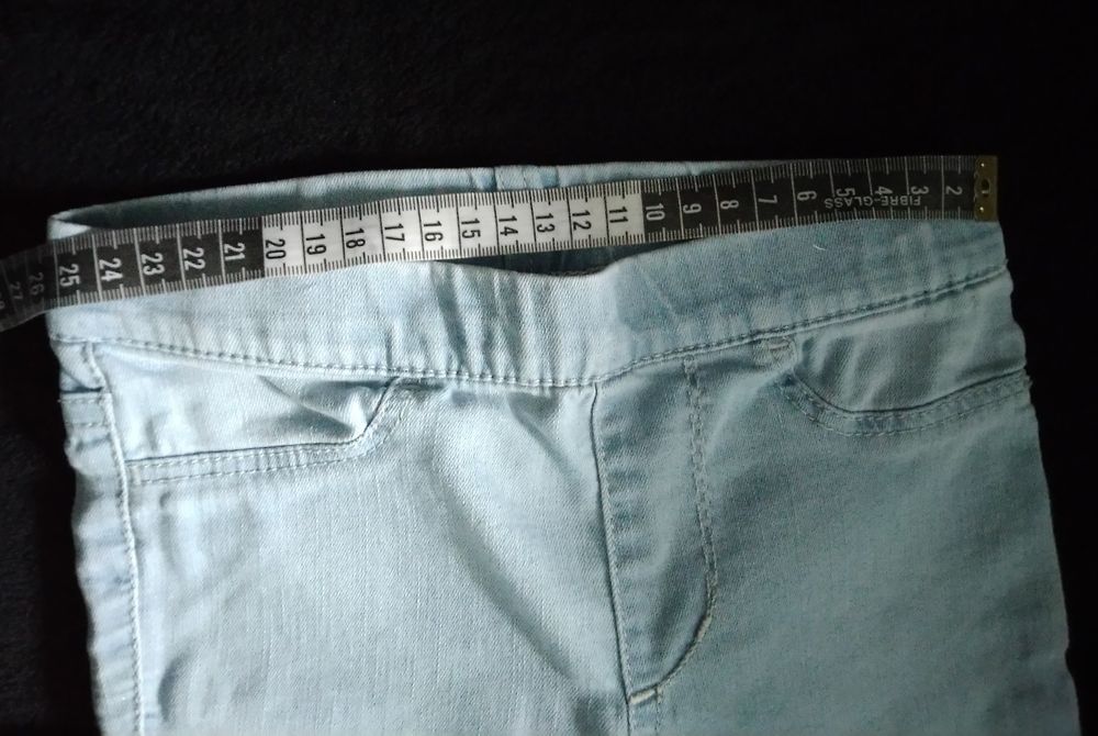 Spodnie H&M jegginsy jeans legginsy roz.116
