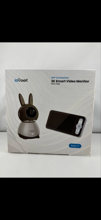 Відеоняня ieGeek Baby 1T 2K WiFi з екраном 5 дюймів