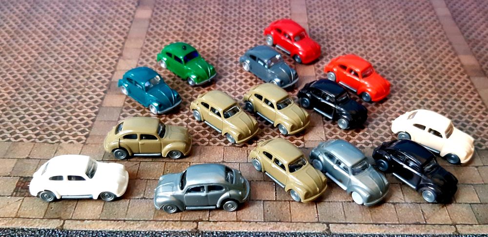 Volkswagen Beetle escala n 1/160