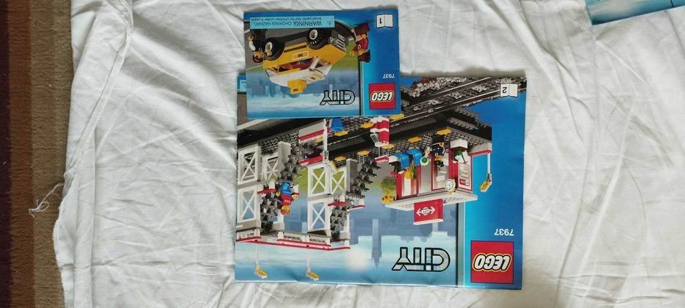 lego city 7937 dworzec kolejowy