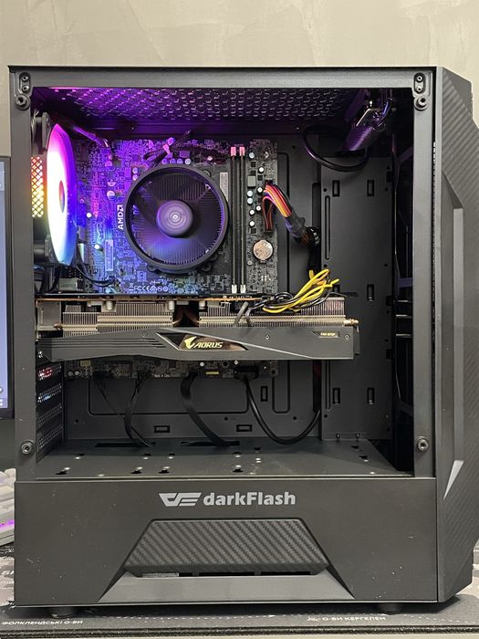 RX 5700 XT | R5 2600 | 16GB DDR4 | 240GB | B550 | 600W Ігровий ПК