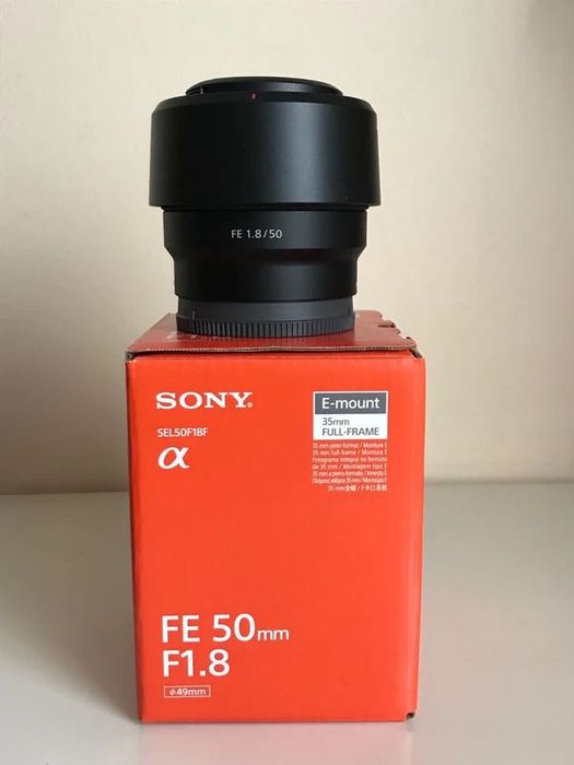Objectiva Sony FE 1.8/50