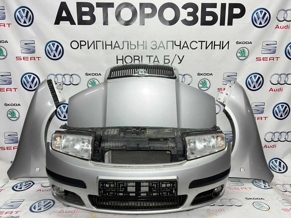 Фара крило телевізор бампер радіатор капот Skoda Fabia 1 Шкода Фабія