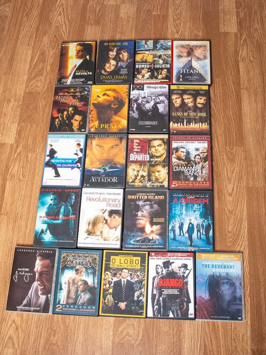 Leonardo Dicaprio DVD`S Originais