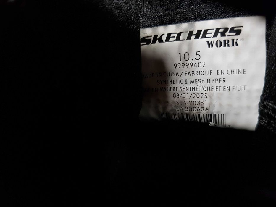 Buty robocze SKECHERS rozm 43,5 wkł 29 cm