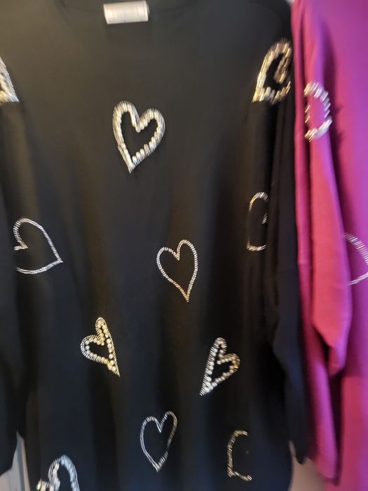 Sweter sweterek serduszka