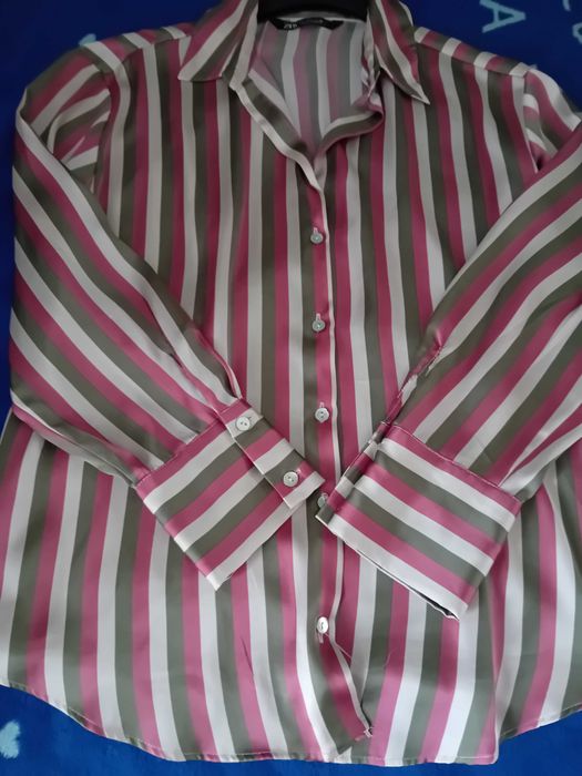 ZARA Elegancka damska koszula w paski