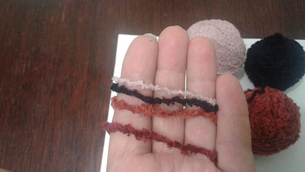 Набір м'ягенької велюрової дитячої пряжі акрил, 160г