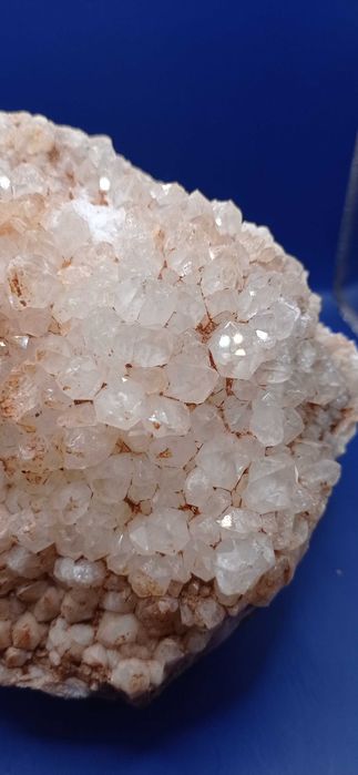 Kryształ górski piękna szczotka Dolny Śląsk naturalny kryształ