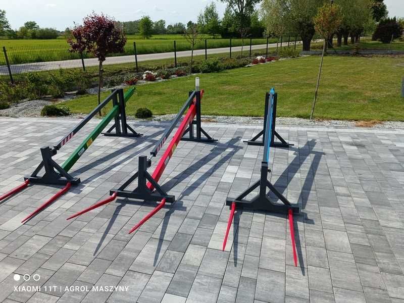 Kły ładowacza do bel / ładowacz trwała konstrukcja Raty