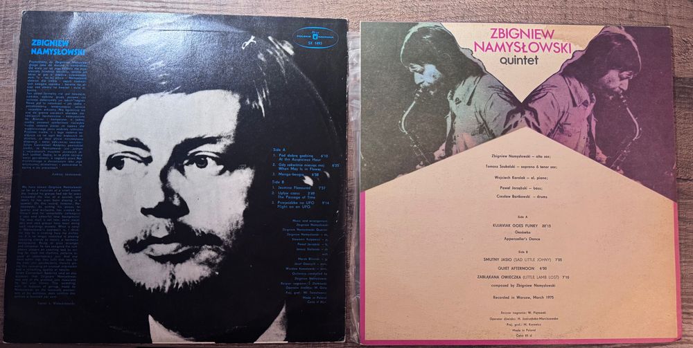 Zbigniew Namysłowski – 2 płyty winylowe LP, Kujaviak Goes Funky