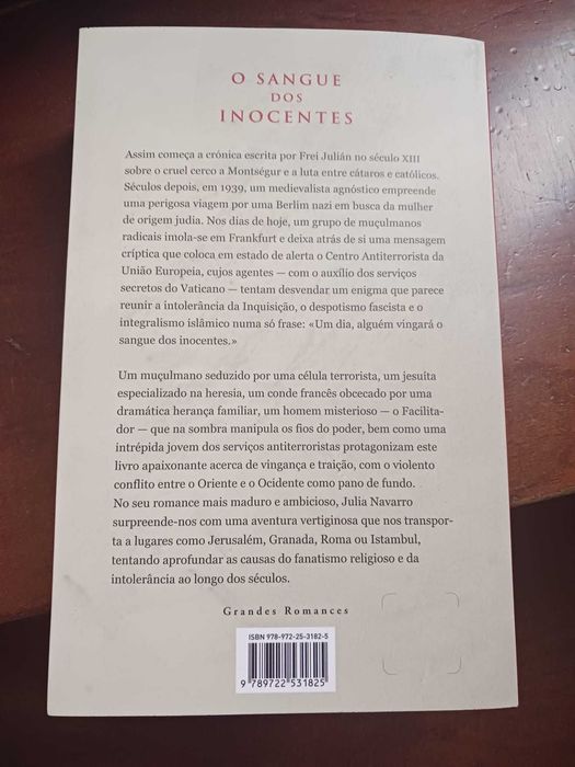 Julia Navarro - O sangue dos Inocentes (PORTES GRATIS)