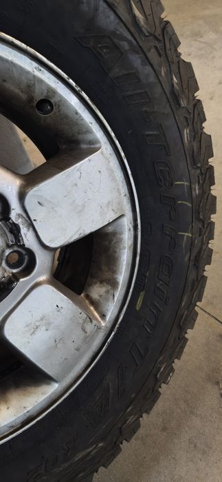5 BF Goodrich KO2 285/70R17 + Jantes Originais 17" | Jeep Wrangler WJ WK TT