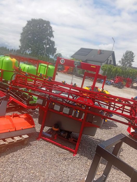 Lance opryskiwacza 15 głowice potrójne obrotowe