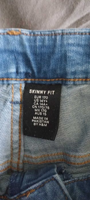 Jeansy męskie skinny H&M / Lidl - 4 pary