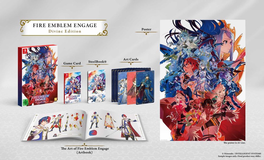 Fire Emblem Engage Divine – Edição Especial – Nintendo Switch - Novo