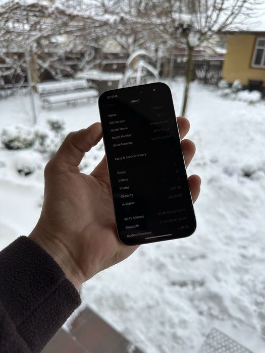 Iphone 15 pro 256 gb