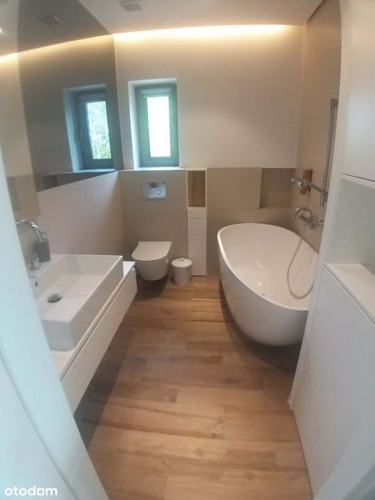 Dom z sauną, jacuzzi. Duży ogród, widok na Jeziorak - pierwsza linia.