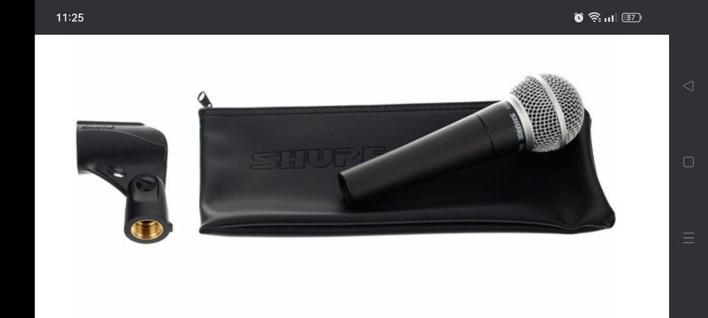 Vendo Microfone Shure SM 58 LC