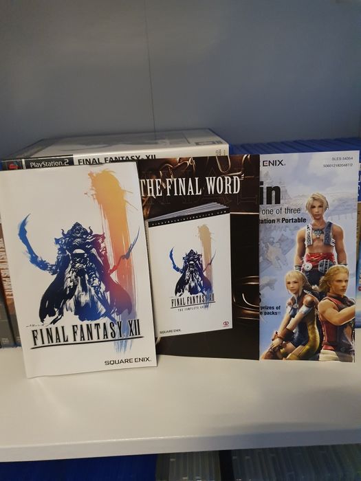 Manual do Jogo Final Fantasy XII (PS2)