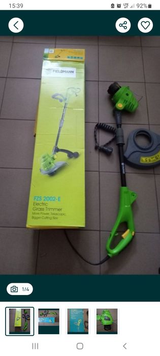 Elektryczna kosiarka do trawy