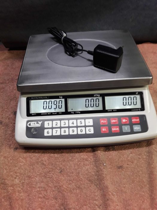 Waga sklepowa  CELY z LAEGALIZACJĄ do 11.2027r