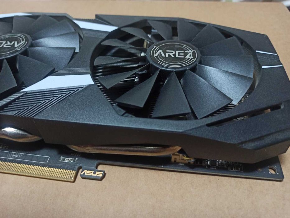 Відеокарта Asus AREZ Dual Radeon RX580 8GB Ідеал Пломби