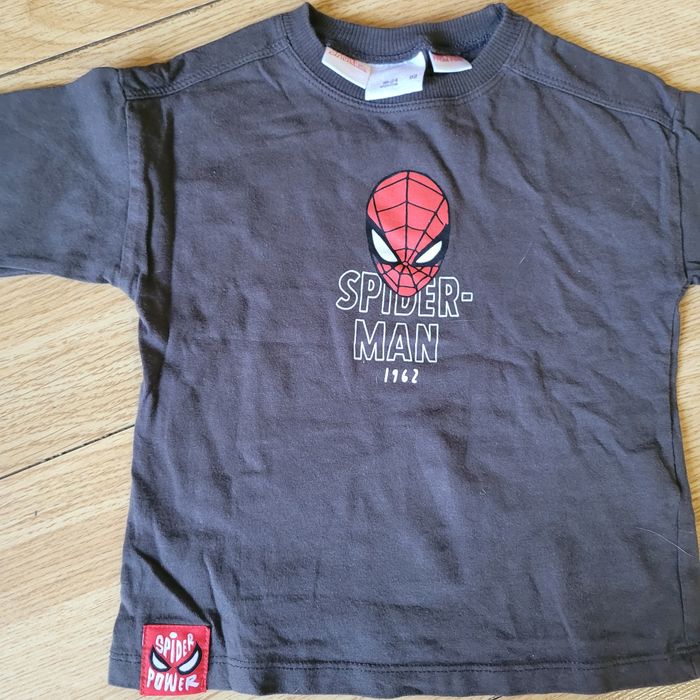 Лот фірмових регланів лонгслівів Zara & Marvel Spider-Man, р. 86-92 (1-2 роки)