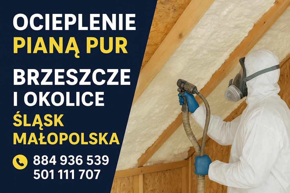 Ocieplenie pianą pur • profesjonalnie szybko i trwale