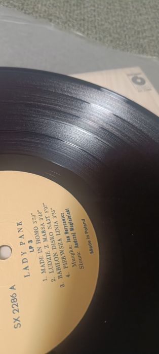 Okaz nie odtwarzana Lady Pank 1986 rok Lp3