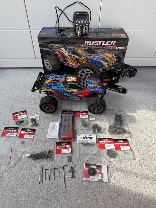 Model rc traxxas rustler 4x4 vxl