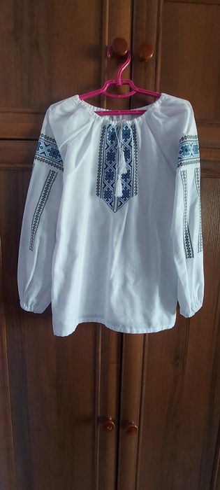 Вишиванка для дівчинки 6-8р
